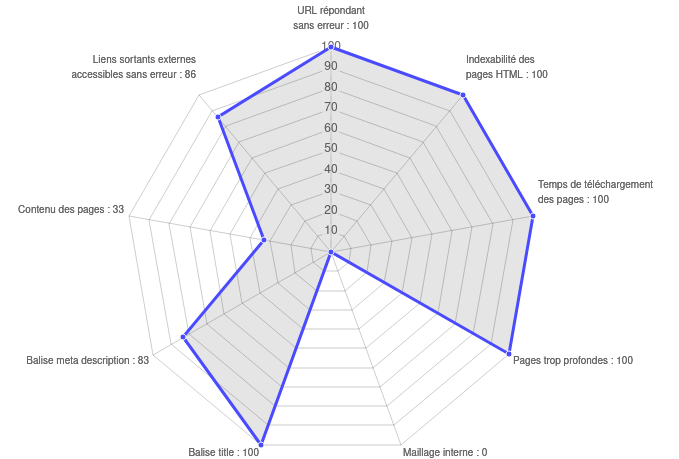 Audit SEO. Correctifs techniques, optimisations du code HTML, et snippet/schema markup