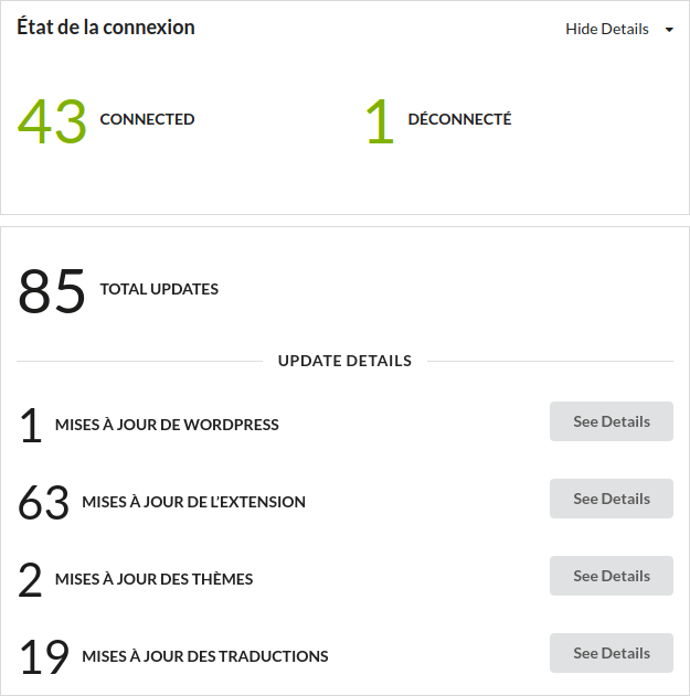 Maitenance de site Internet, CMS, WordPress, Drupal. Mise à jour des plugins, modules, thèmes.