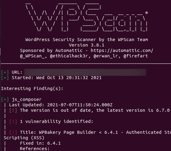 Audit sécurité, nettoyage de code et de base de données.